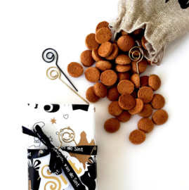 Sinterklaas staf zwart (5stuks)