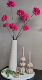 Kunstbloem Beau Dahlia Pinnata  Roze