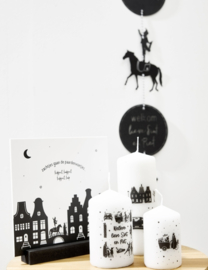 Zoedt Sinterklaas slinger - zwart