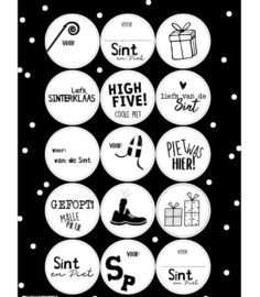 Sinterklaas Stickers set