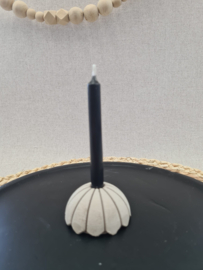 Cadeau set mini kaarsje met kandelaar