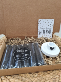 Cadeau set Hiep Hiep Hoera