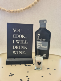 Cadeau set  You cook, i will drink wine