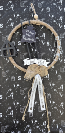 Sinterklaas krans "de zak van sinterklaas" 30cm doorsnee