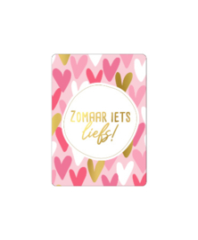 Mini cadeau kaart  Zomaar iets liefs
