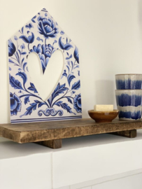 Huisje delftsblauw