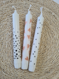 Cadeau set Kandelaar met kaars