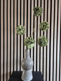 J-Line pompom kunsttakken  decoratieve takken  nude, groen of wit