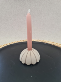 Cadeau set mini kaarsje met kandelaar