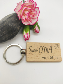 Sleutelhanger - Super Oma