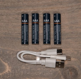 BATTERIJEN AAA 4 STUKS | OPLAADBAAR