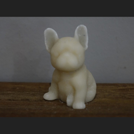 Amberblok Hondje - White Musk