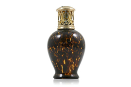 Leopard Geurlamp S paars- L10 B10 H15,5CM