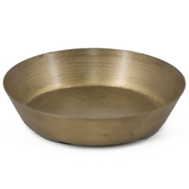 Metalen schaaltje goud