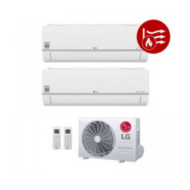 LG Duo-Split Wand Airco 9000+9000 ALG090915