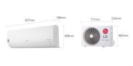 LG DUALCOOL STANDAARD PLUS - S12EW - Wifi - 3.5KW