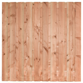 Tuinscherm douglas 19 planks Zwarte Woud 180x180cm