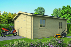 Houten garage Rydell 470x570cm