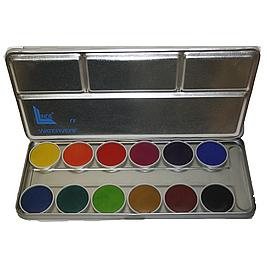 Aquarelverfblik 12 kleuren