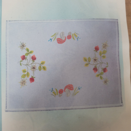 Placemat borduren