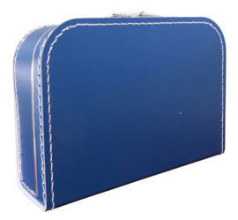 Koffertje donkerblauw 30cm