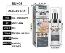 Collageen boost - anti-aging-serum - hyaluronzuur - anti rimpel - gezichts serum tegen veroudering, 30 ml