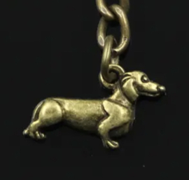 Dier - Hond - Teckel - brons
