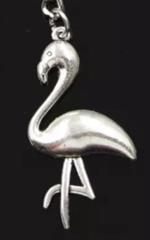 Dier - Flamingo - zilver