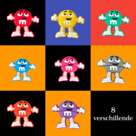 Reclames (A) - M&M's -set van 8