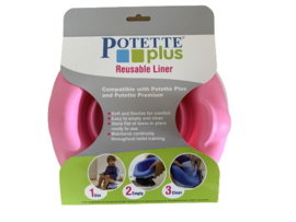 Potette Siliconen Liner Roos