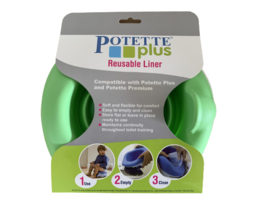 Potette Siliconen Liner Groen