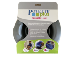Potette Siliconen Liner Grijs