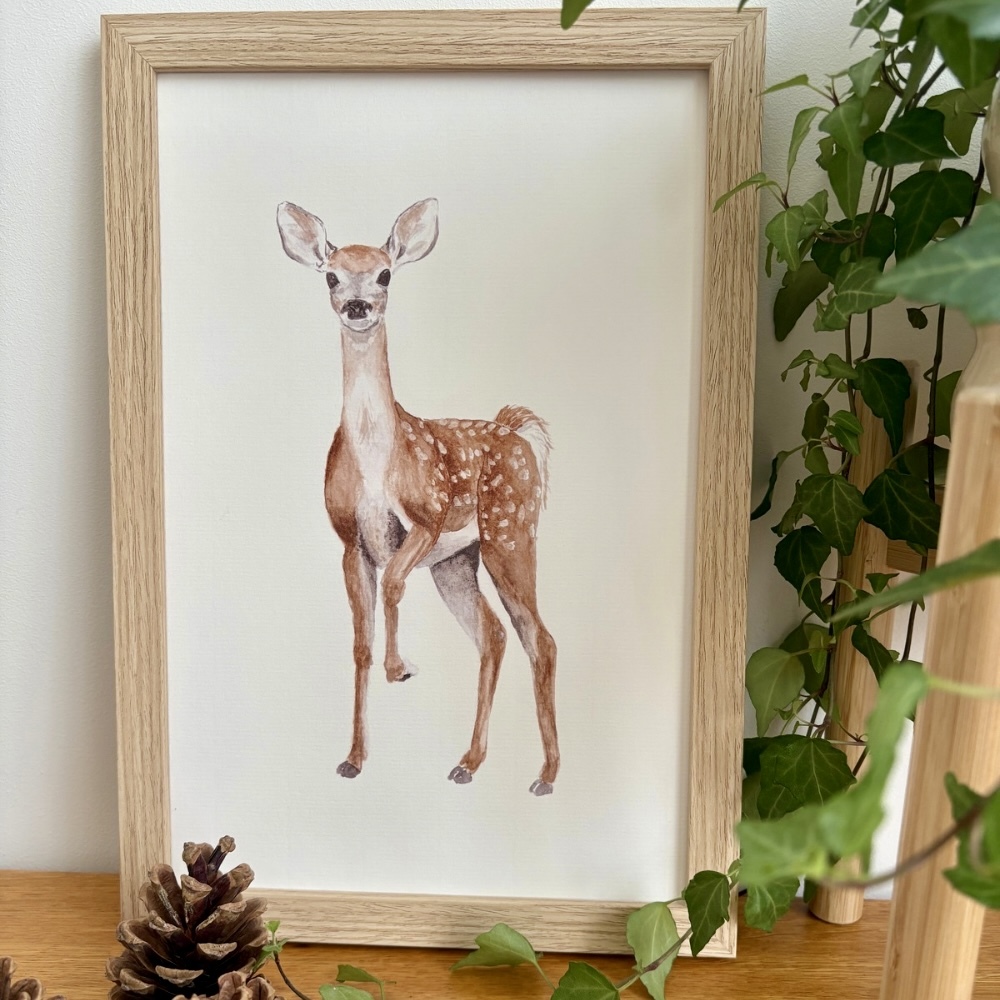 Cadeau geboorte petekind poster
