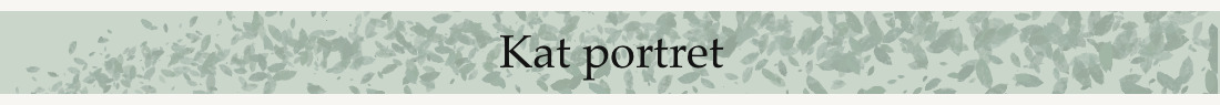 Kat portret