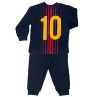 Fun2Wear - Pyjama Goalscorer - Navy Blauw - Maat 80 - Jongens