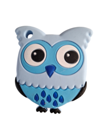 Uil bijtfiguur - blauw