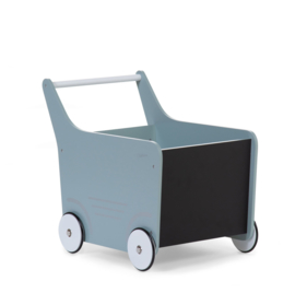 LOOPWAGEN - HOUT - MINT