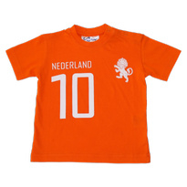Fun2Wear - Shortama Elftal - Wit - Maat 68 - Jongens