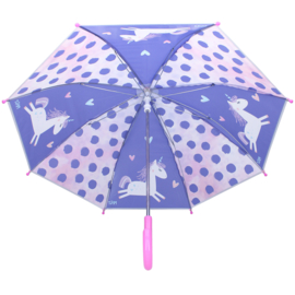 Prêt Don't Worry About Rain Paraplu - Purple - Unicorn