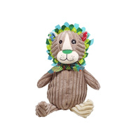 Les Deglingos Knuffel Leeuw In Doos Bruin 33 Cm
