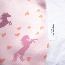 Frogs and Dogs - Pyjama Horse Love Hearts - Roze - Maat 158/164 - Meisjes