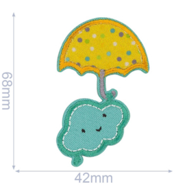 HKM Applicatie wolk met paraplu