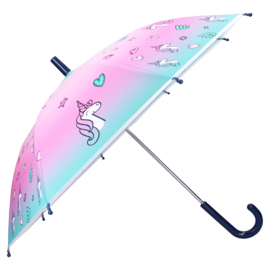 Milky Kiss - Don't Worry About Rain Paraplu - Kinderparaplu - Eenhoorn