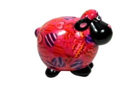 Pomme Pidou Schaap Giselle - Spaarpot - Medium - Magicalpink Hearts In Love