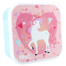 Vadobag Prêt Unicorn Snackbox en Fruitdoos - 3in1