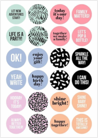 Studio Stationery - Stick it - Stickers - Bullet journal stickers - Planner stickers - Bullet journal stickers - Agenda stickers