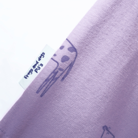 Frogs and Dogs - Pyjama Giraffe - Lila - Maat 176 - Meisjes