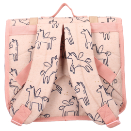 Kidzroom Beasties Schoolrugzak - Roze - Unicorn