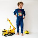 Fun2Wear - Pyjama Truckin Blauw - Maat 68 - Jongens