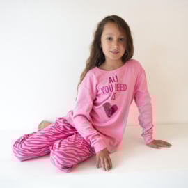 Frogs and Dogs - Pyjama All You Need - Roze - Maat 104 - Meisjes